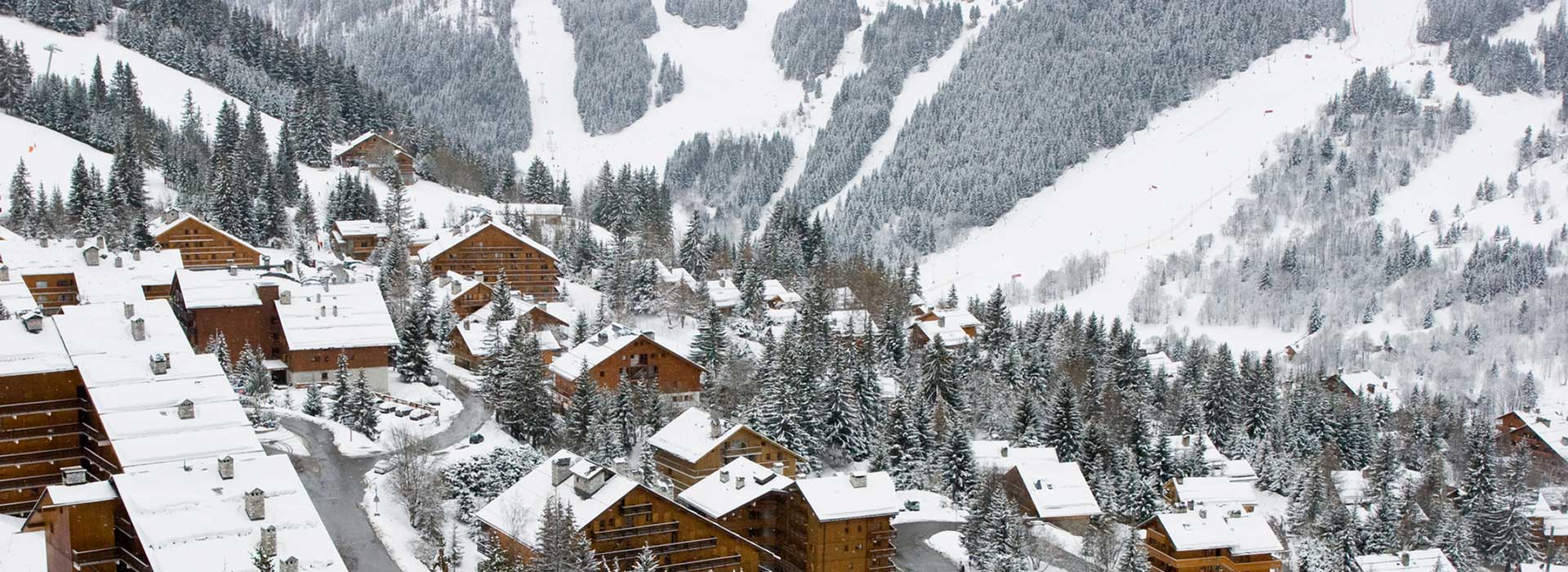 acces to meribel ski resort in Savoie